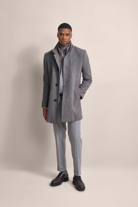 Bugatti Herren Mantel aus einer Kaschmir-Wollqualität - Image 4