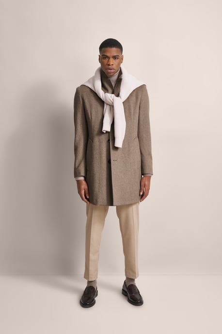 Bugatti Herren Mantel mit Reverskragen - Image 5