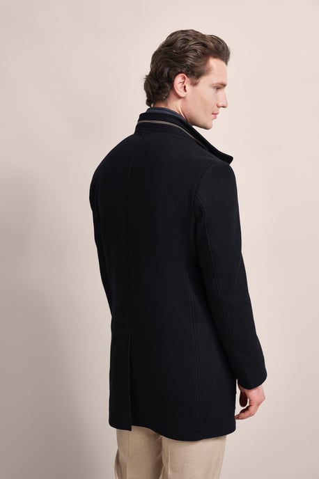 Bugatti Herren Wollmantel mit Westenfake - Image 2