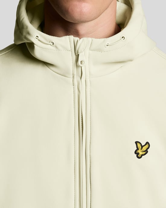 Lyle & Scott Fleecegefütterte Softshelljacke - Grau - Image 3