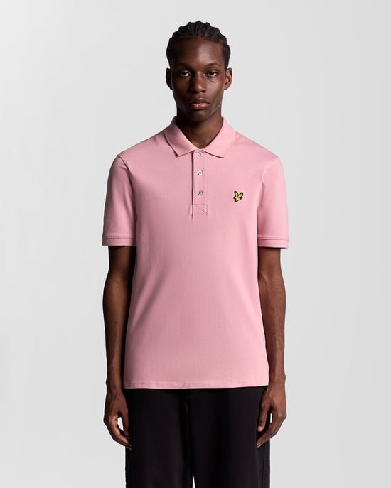 Lyle & Scott Baumwoll-Polohemd - Pink - Image 2