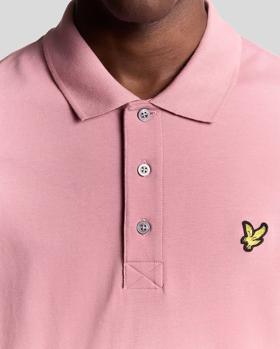 Lyle & Scott Baumwoll-Polohemd - Pink - Image 3