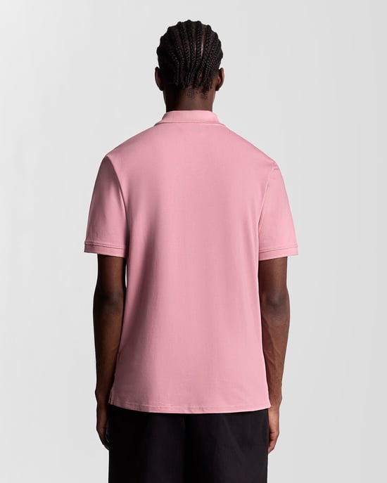Lyle & Scott Baumwoll-Polohemd - Pink - Image 4