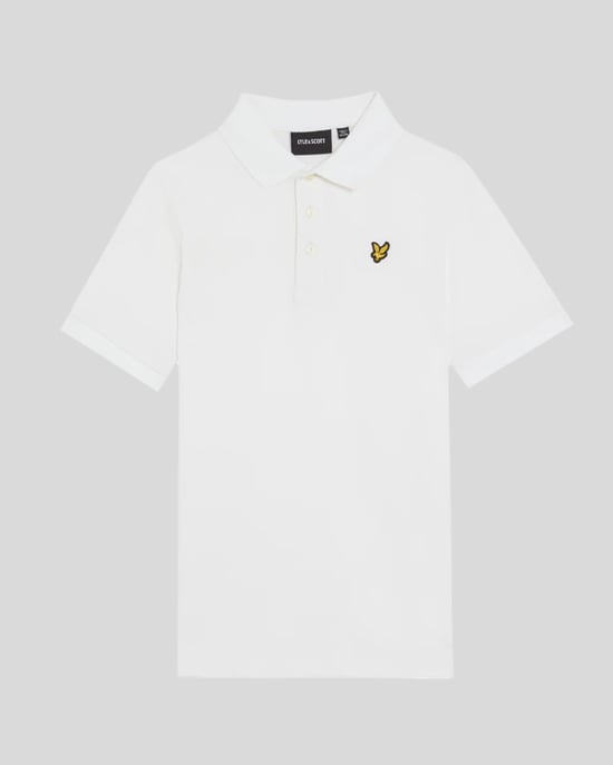 Lyle & Scott Jungen Baumwoll-Poloshirt - Weiß - Image 3