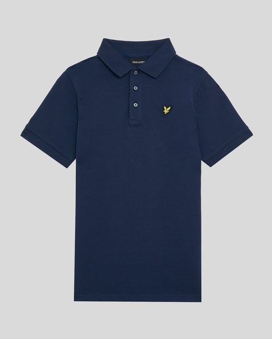 Lyle & Scott Jungen-Poloshirt aus Baumwolle – Marineblau - Image 3