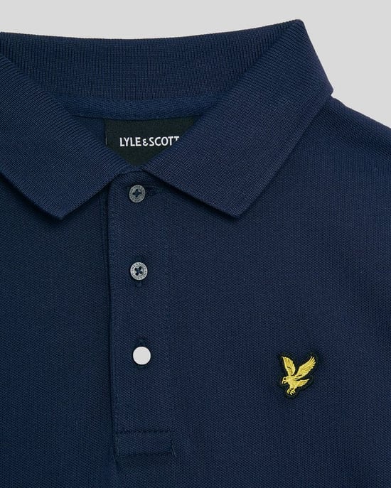 Lyle & Scott Jungen-Poloshirt aus Baumwolle – Marineblau - Image 4