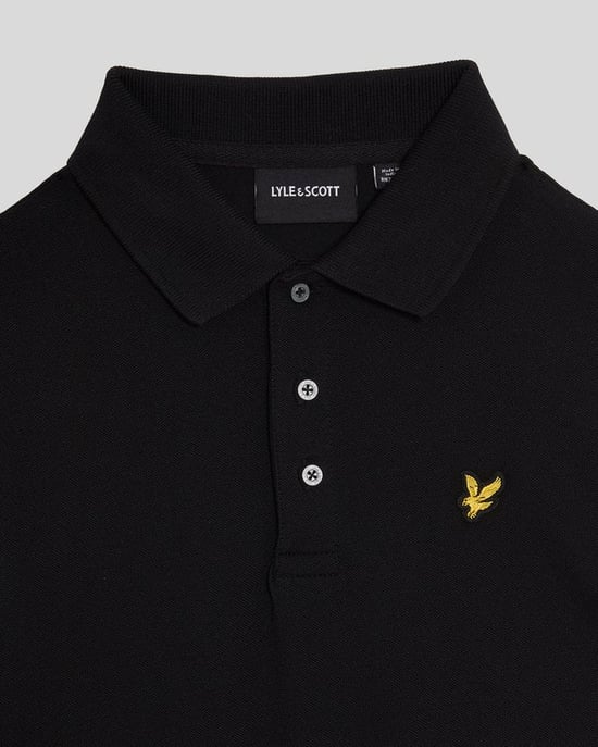 Lyle & Scott Jungen Baumwoll-Poloshirt - Schwarz - Image 4