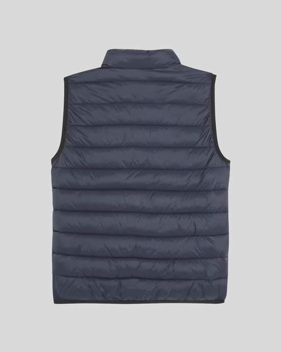 Lyle & Scott Leichte, wattierte Weste für Jungen – Marineblau - Image 2