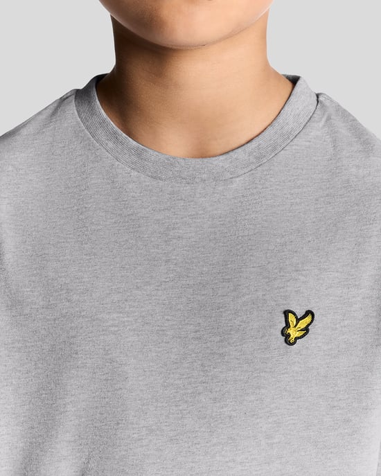 Lyle & Scott Jungen Baumwoll-T-Shirt - Grau - Image 3