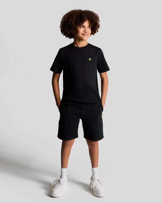 Lyle & Scott Jungen Baumwoll-T-Shirt - Schwarz - Image 2