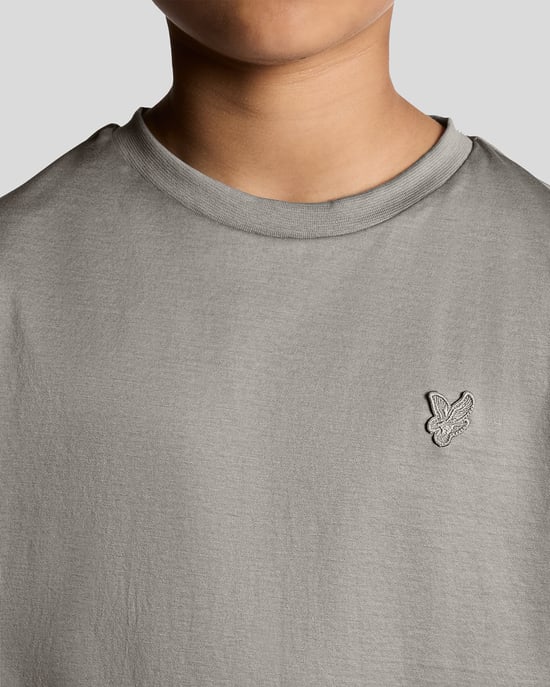 Lyle & Scott Jungen-T-Shirt aus Baumwolle in verschiedenen Farben – Grau - Image 3