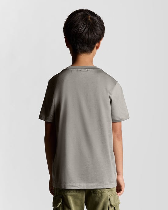 Lyle & Scott Jungen-T-Shirt aus Baumwolle in verschiedenen Farben – Grau - Image 4