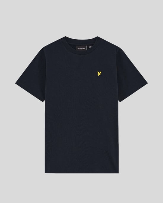 Lyle & Scott Baumwoll-T-Shirt für Jungen – Marineblau - Image 1