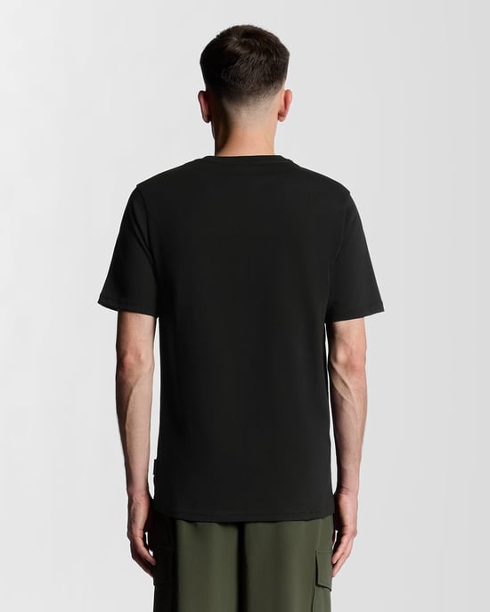 Lyle & Scott Legends Auf dem Platz Grafik T-Shirt - Schwarz - Image 4