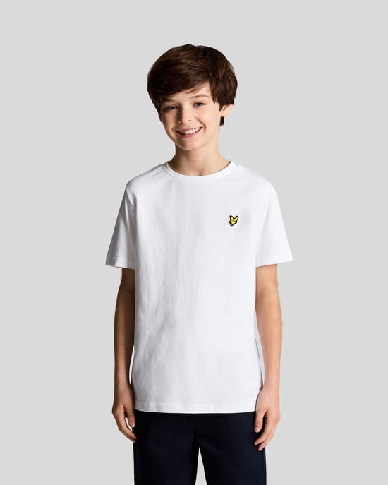 Lyle & Scott Jungen Baumwoll-T-Shirt - Weiß - Image 1