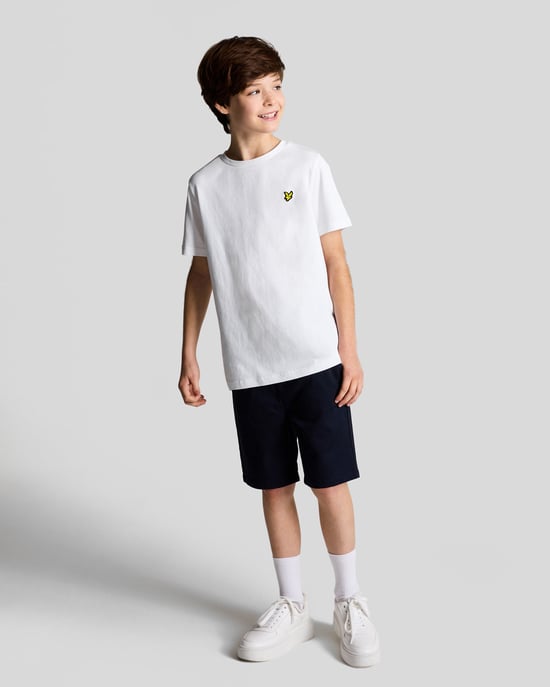 Lyle & Scott Jungen Baumwoll-T-Shirt - Weiß - Image 2