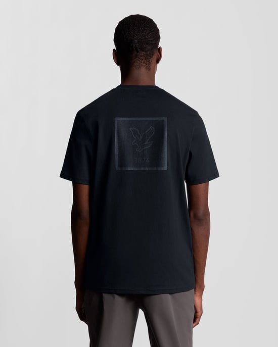 Lyle & Scott Sports T-Shirt mit farblich abgestimmtem Logo – Marineblau - Image 4