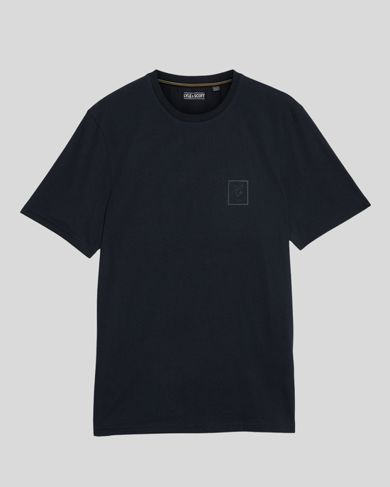 Lyle & Scott Sports T-Shirt mit farblich abgestimmtem Logo – Marineblau - Image 5