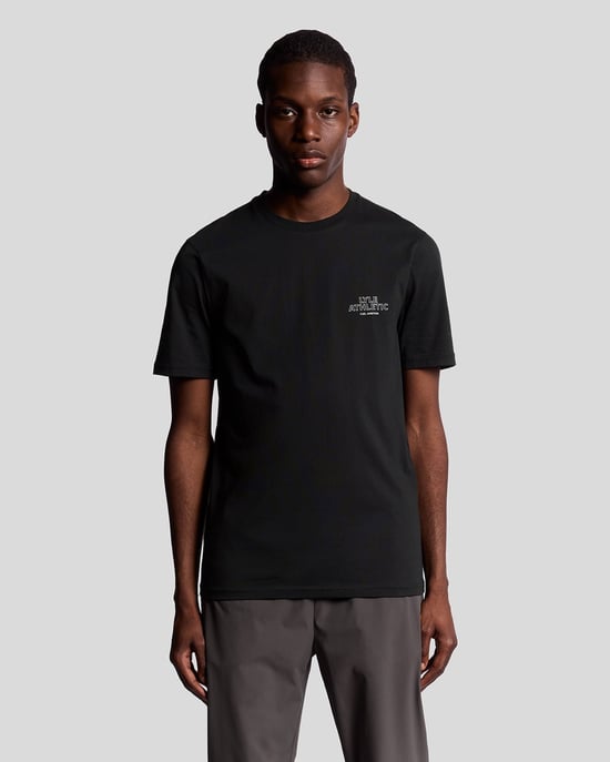 Lyle & Scott Sports Lyle Athletic T-Shirt – Schwarz - Image 1