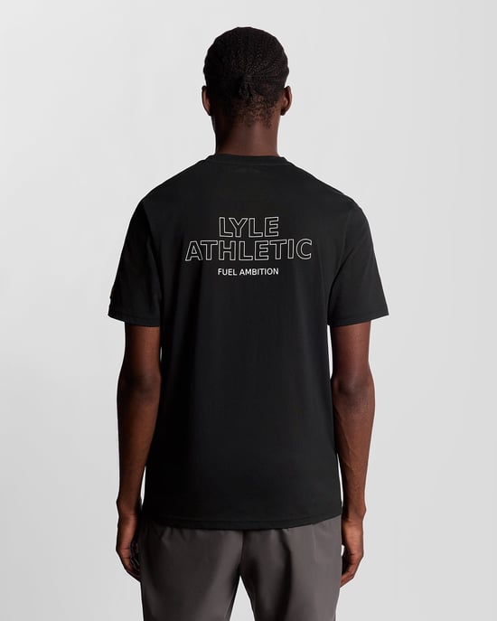 Lyle & Scott Sports Lyle Athletic T-Shirt – Schwarz - Image 4