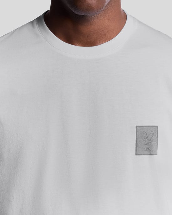 Lyle & Scott Sports T-Shirt mit farblich abgestimmtem Logo – Weiß - Image 3