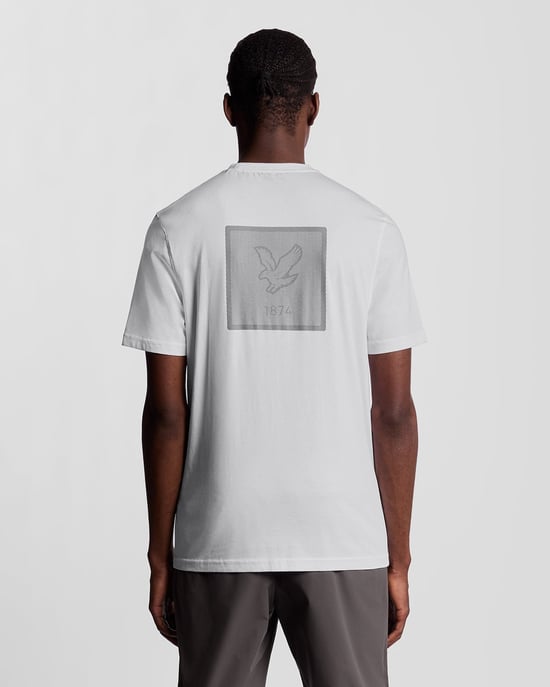 Lyle & Scott Sports T-Shirt mit farblich abgestimmtem Logo – Weiß - Image 4