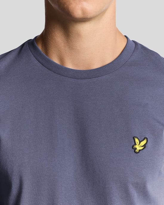 Lyle & Scott Baumwoll Crew Neck T-Shirt - Grau - Image 3