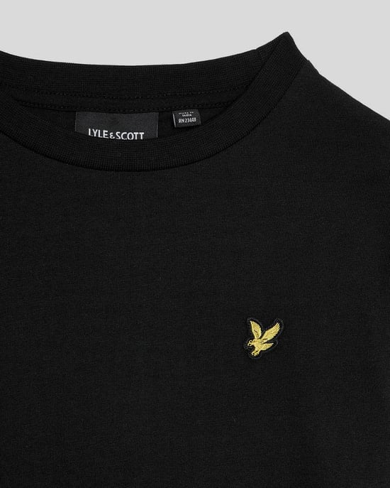 Lyle & Scott Jungen Langarm-Baumwoll-T-Shirt - Schwarz - Image 2