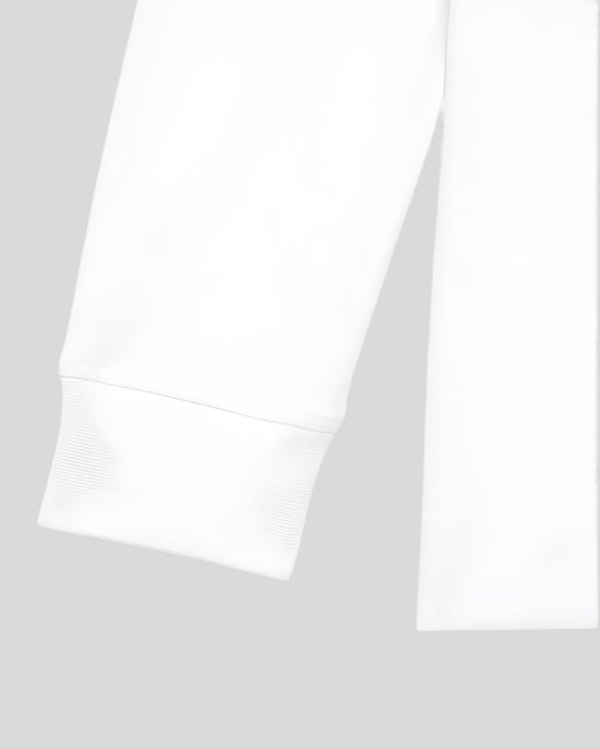 Lyle & Scott Langarm-Baumwoll-T-Shirt für Jungen – Weiß - Image 3