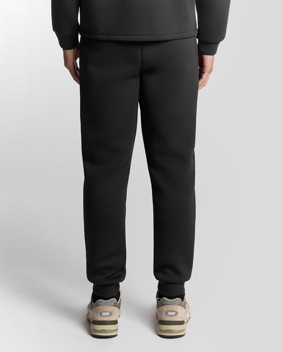 Lyle & Scott Neopren-Jogginghose – Schwarz - Image 4