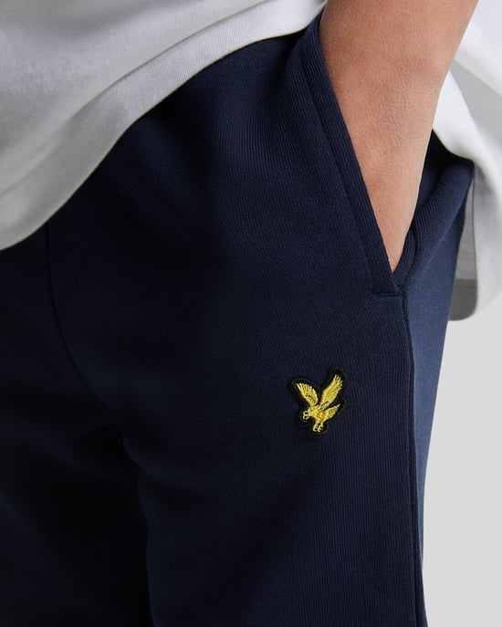 Lyle & Scott Baumwoll-Jogginghose für Jungen – Marineblau - Image 4