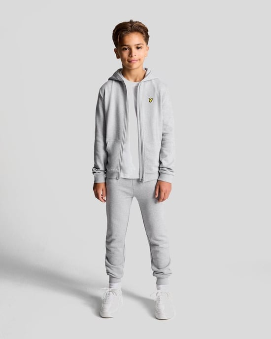 Lyle & Scott Baumwoll-Jogginghose für Jungen – Grau - Image 1