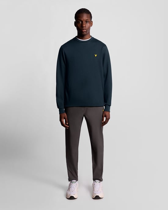Lyle & Scott Sports Leichtes Sweatshirt – Marineblau - Image 2