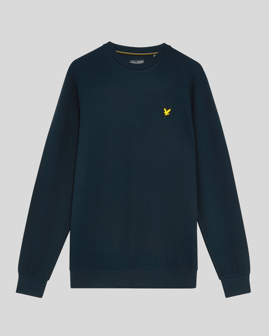 Lyle & Scott Sports Leichtes Sweatshirt – Marineblau - Image 5