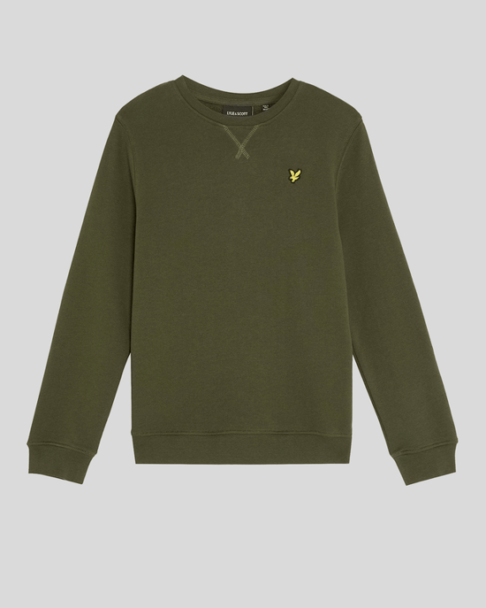 Lyle & Scott Jungen Classic Rundhals Sweatshirt - Grün - Image 5