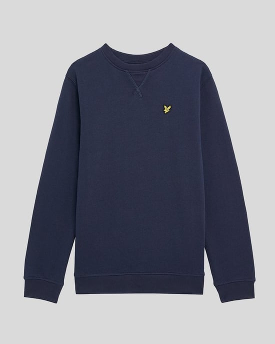 Lyle & Scott Jungen Klassisches Sweatshirt mit Rundhalsausschnitt - Marineblau - Image 3