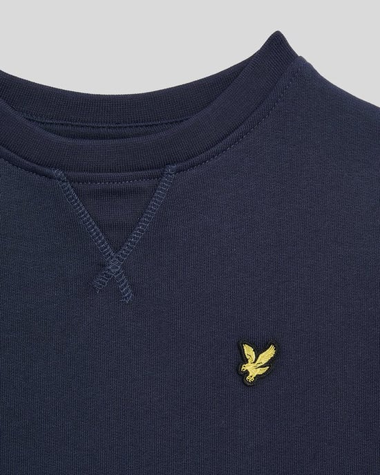 Lyle & Scott Jungen Klassisches Sweatshirt mit Rundhalsausschnitt - Marineblau - Image 4