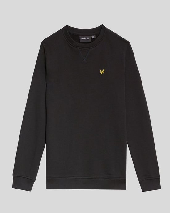 Lyle & Scott Jungen Klassisches Sweatshirt mit Rundhalsausschnitt - Schwarz - Image 3