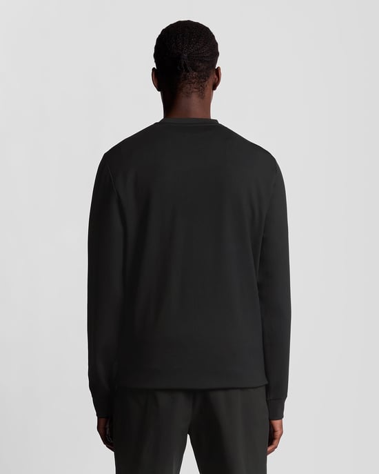 Lyle & Scott Sports Leichtes Sweatshirt - Schwarz - Image 4