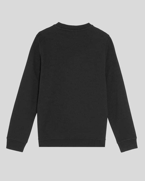 Lyle & Scott Jungen-Sweatshirt mit geprägtem Adler und Rundhalsausschnitt – Schwarz - Image 2