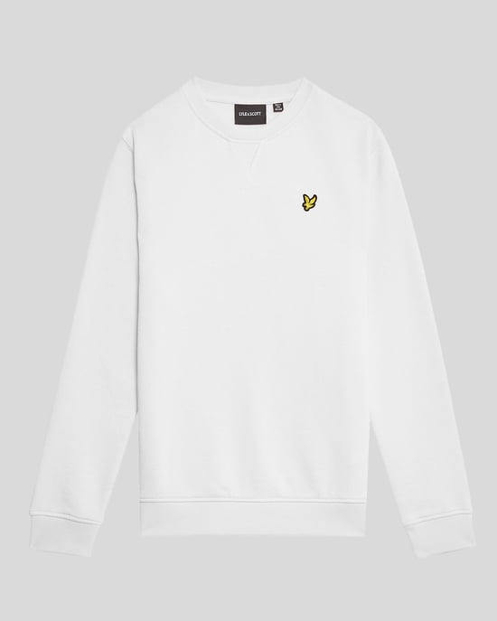 Lyle & Scott Jungen Klassisches Sweatshirt mit Rundhalsausschnitt - Weiß - Image 1