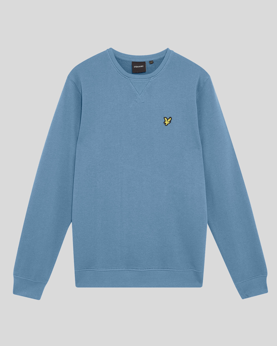 Lyle & Scott Baumwoll Rundhals Sweatshirt - Blau - Image 5