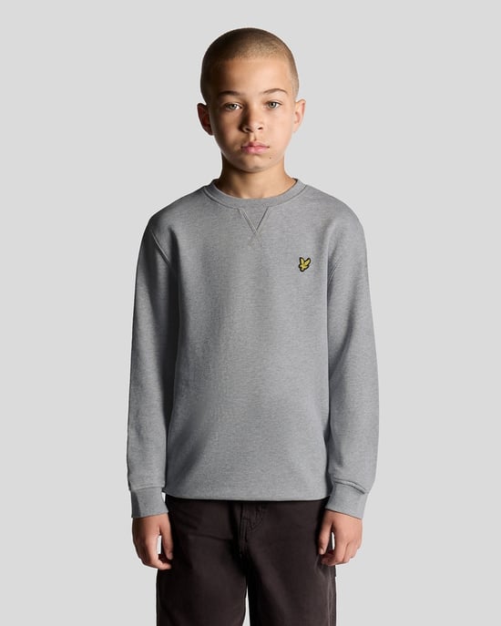 Lyle & Scott Jungen Klassisches Sweatshirt mit Rundhalsausschnitt - Grau - Image 1