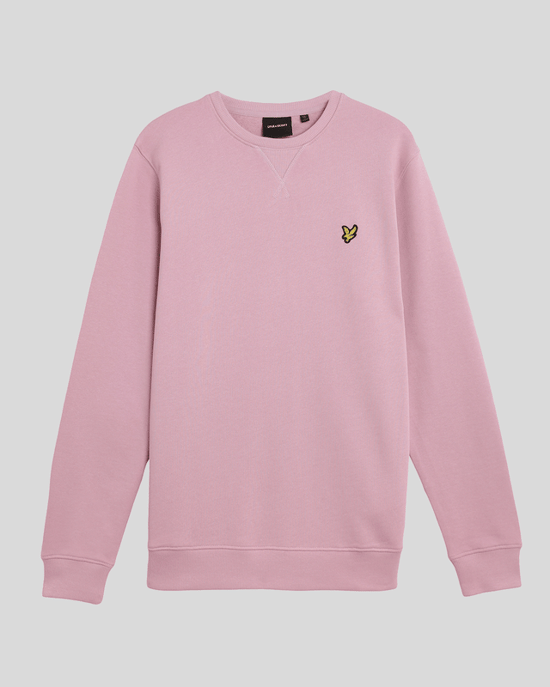 Lyle & Scott Baumwoll-Pullover mit Rundhalsausschnitt - Rosa - Image 5