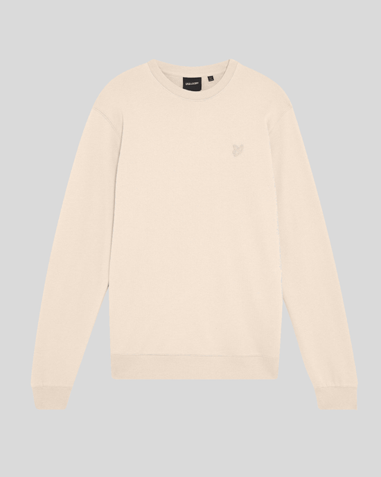 Lyle & Scott Sweatshirt aus superfeiner Baumwolle mit Rundhalsausschnitt – Rosa - Image 5