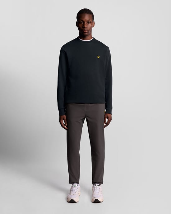 Lyle & Scott Sport Sweatshirt mit Globusprint - Marineblau - Image 2