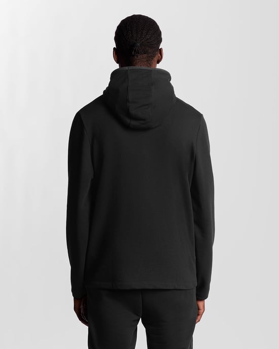 Lyle & Scott Sports Tape Trainingsjacke – Schwarz - Image 4