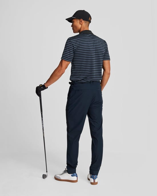 Lyle & Scott Leichte technische Golf-Trainingshose – Marineblau - Image 3