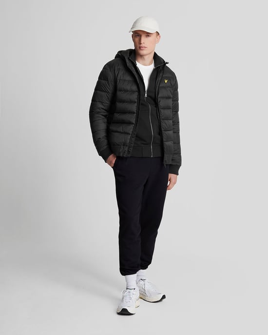 Lyle & Scott Pufferjacke - Schwarz - Image 2