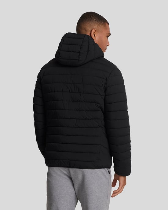 Lyle & Scott Sports Leichte Pufferjacke – Schwarz - Image 3